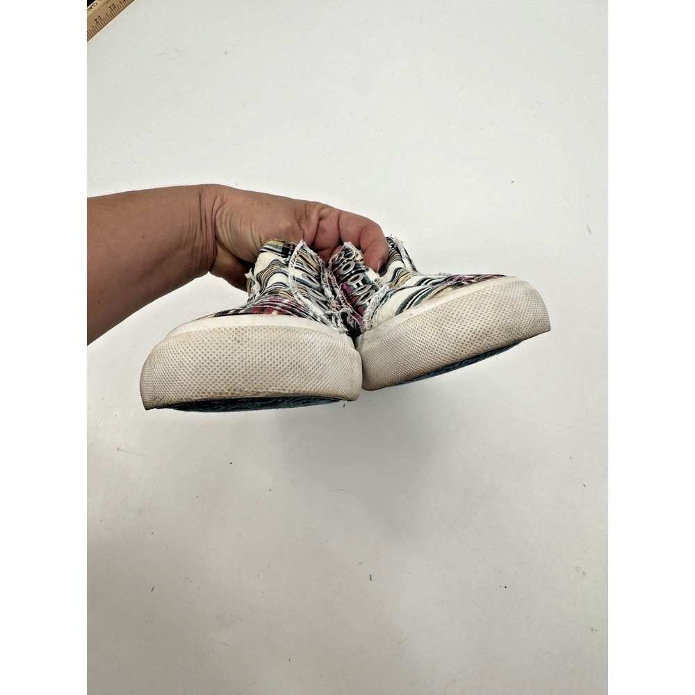 Blowfish Malibu Plaid Play Casual Slip On Sneaker 6.5 Laceless Ivy League Preppy - Picture 9 of 12
